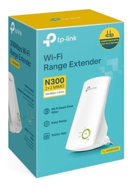 Tp-Link TL-WA854RE Wi-Fi 300MBPS Menzil Genişletici Priz Tipi modelleri