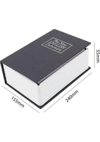Sunup SN-26087 Kitap Görünümlü Kasa 240X155X55 mm modelleri