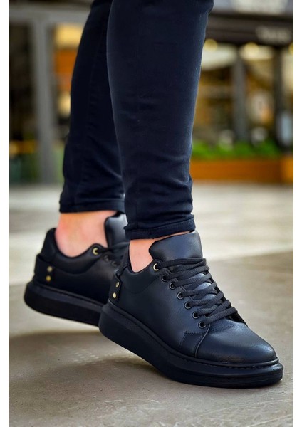 KB047 Kuback Kömür Cilt Günlük Erkek Ayakkabı