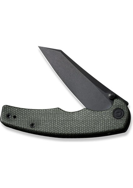 P87 Folder Flipper Knife Micarta Dark Green Handle Çakı fırsatları