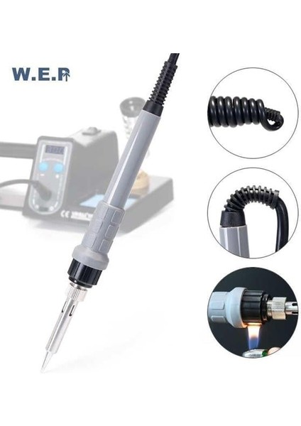 WEP-926LED-II Isı Ayarlı Ekranlı Dijital Havya Istasyonu modelleri