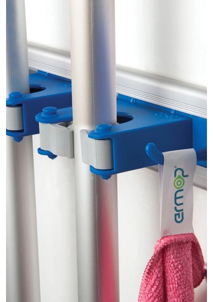 Pratik Temizlik Aleti Askılığı, Paspas ve Mop Askısı, Dayanıklı ve Şık Tasarım fırsatları