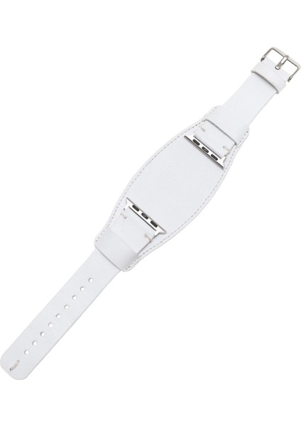 Mulvxurg URG02 Apple Watch Uyumlu Deri Kordon 38-40-41MM Cuff Pulsar F3 (Mulvix) modelleri