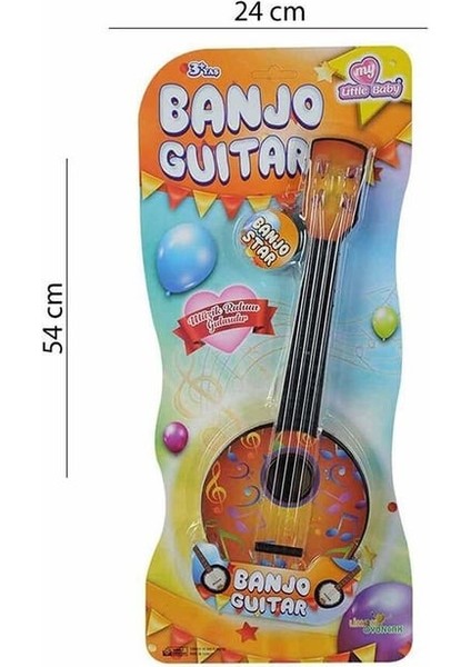 Toysound Banjo Gitar 45 cm Müzikal Oyuncak