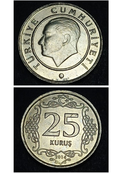 Escoines 39963688B4ACF42FA2 2014 25KURUŞ Para