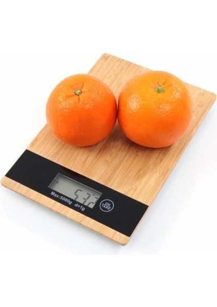Dijital Hassas Elektronik Mutfak Terazisi, 1g-5kg, Şık ve Sağlam Tasarım