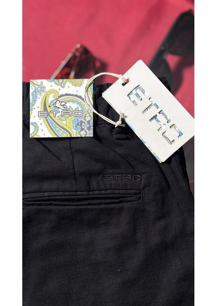 Siyah Keten Pantalon fiyatları