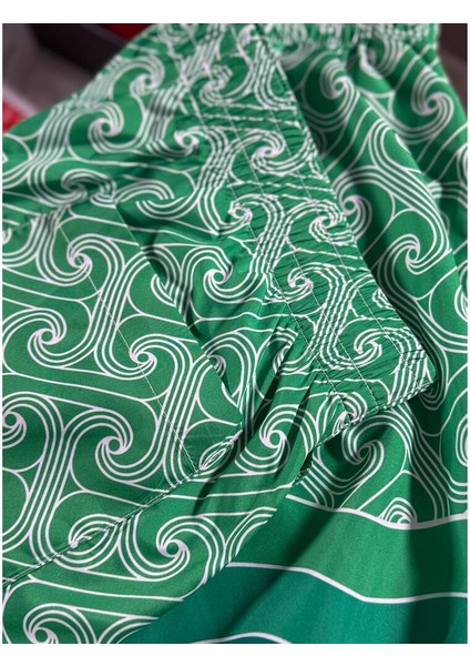 Yeşil Erkek Deniz Şortu Ss indirimleri