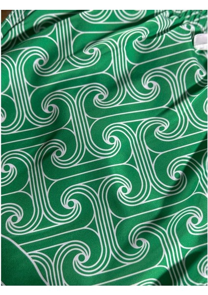 Yeşil Erkek Deniz Şortu Ss