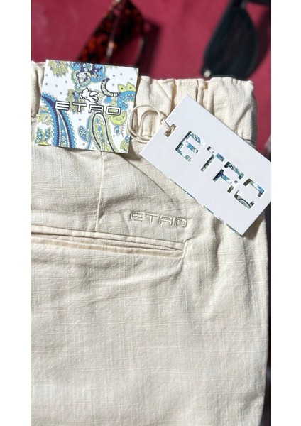 Bej Keten Pantalon fiyatları