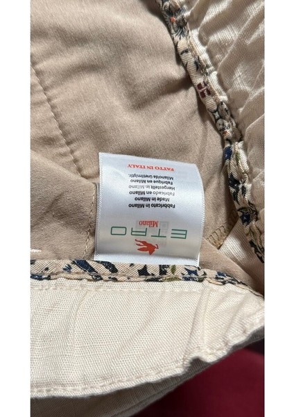 Bej Keten Pantalon fırsatları