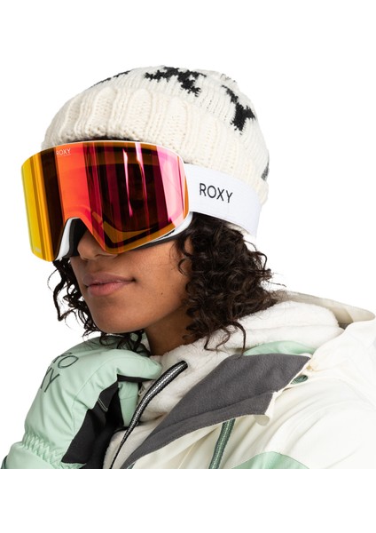 Feelin Color Luxe Kadın Beyaz Goggle