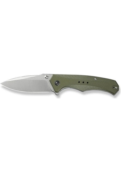 Photonix Flipper & Thumb Stud Knife Od Green G10 Handle Çakı