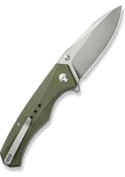 Photonix Flipper & Thumb Stud Knife Od Green G10 Handle Çakı modelleri