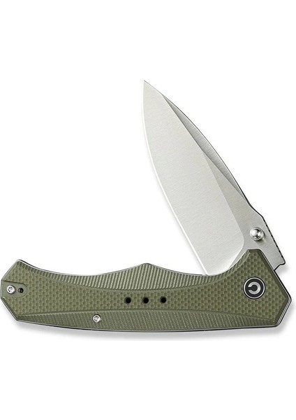 Photonix Flipper & Thumb Stud Knife Od Green G10 Handle Çakı fırsatları
