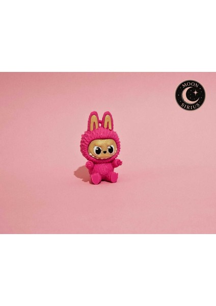 Sevimli Pembe Tavşan Kostümlü Mini Biblo – Dekoratif Masa Üstü Figürü modelleri