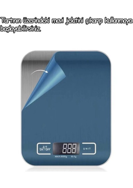 Hassas Dijital El Kantarı 5 kg Mutfak ve Ev Için Tartı Aracı