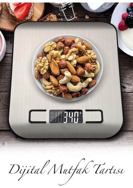 Hassas Dijital El Kantarı 5 kg Mutfak ve Ev Için Tartı Aracı