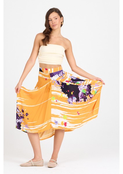 Kadın Digital Baskı Şalvar Etek 984 fiyatları