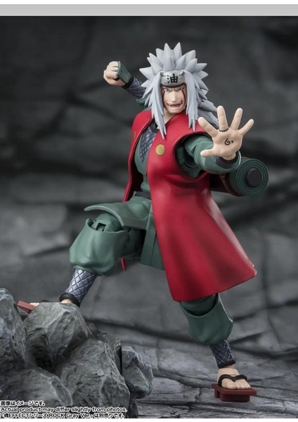Bandaı Tamashıı Natıons Naruto Jiraiya Hidden Leaf Heroic Master Sage- S.h.figuarts Action Figure Shf Figür fırsatları
