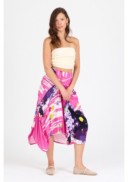 Kadın Digital Baskı Şalvar Etek 984 indirimleri