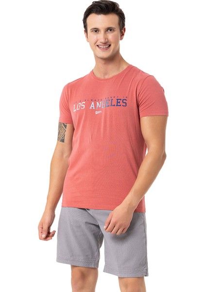 Term Erkek Kahverengi Tişört