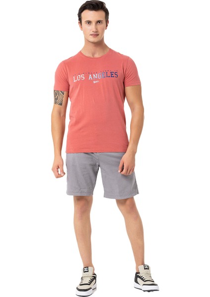 Term Erkek Kahverengi Tişört