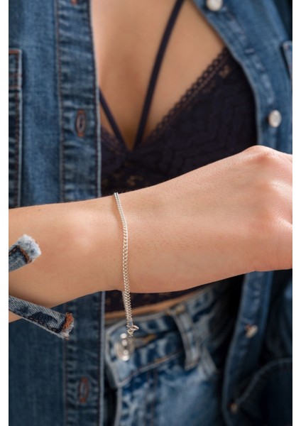 925 Ayar Gümüş Unisex Gurmet Bileklik 2.2 mm modelleri