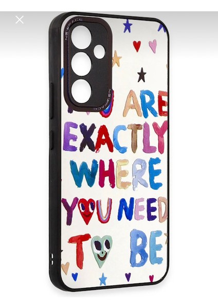 Samsung Galaxy M34 Kılıf Aynalı Desenli Casetify Renkli 3D Yazılı Resimli Figür Emoji Mirror Reflect fiyatları