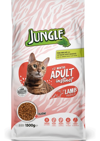 1,5 kg Kuzu Etli Yetişkin Kedi Maması