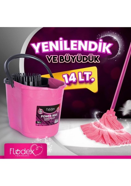 Pembe Temizlik Seti, Pratik ve Şık Ev Temizliği Için Ideal