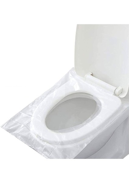 Siyah Tek Kullanımlık Klozet Kapağı Poşeti, 200 Adet, Hijyenik ve Pratik Kullanım Sağlar.