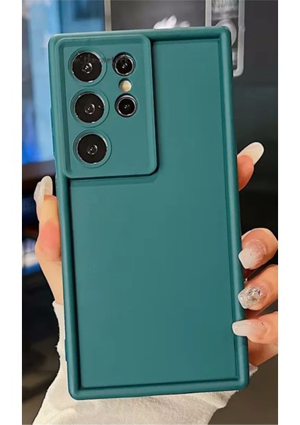 Samsung Galaxy S25 Ultra Kılıf Kamera Korumalı Ananas Silikon Kapak modelleri