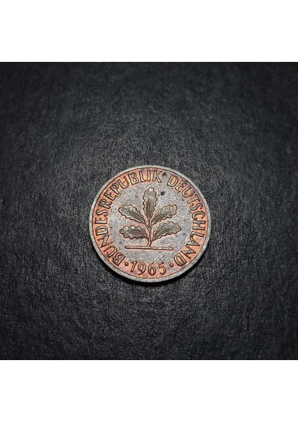 Escoines 39963688A9DFF9AFF7 1966 D Almanya 2 Pfennig Bronz Çt+ Para fiyatları