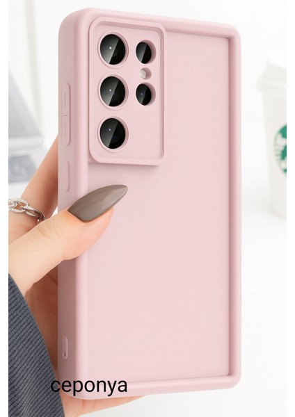 Samsung Galaxy S25 Ultra Kılıf Kamera Korumalı Ananas Silikon Kapak