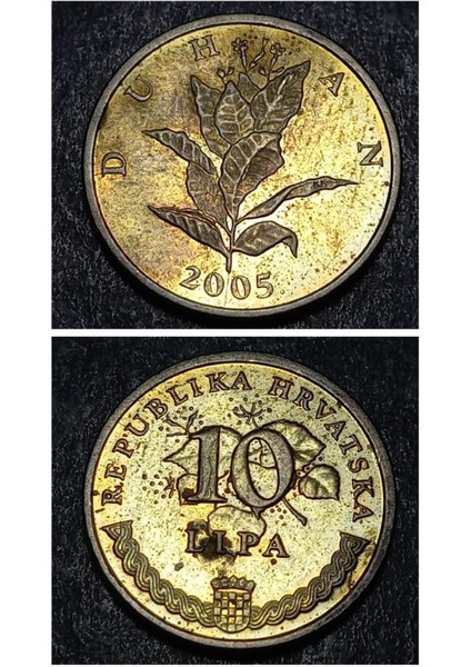 Escoines 39963688A97F43CEE2 Hırvatistan 10 Lipa Hırvat Kunası Çt Para