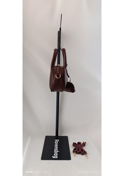 Aksesuarlı El ve Omuz Kadın Çanta