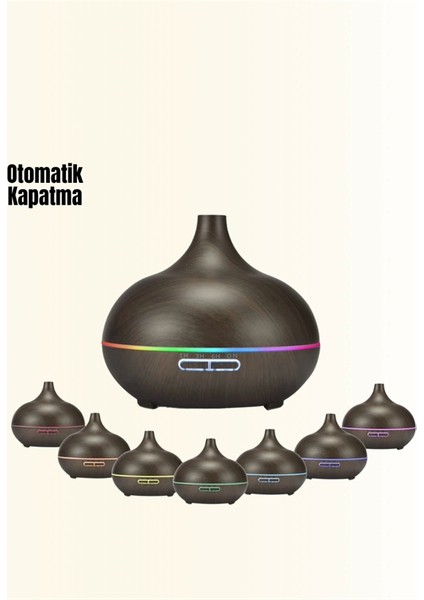 550 ml Ultrasonik Yağ Difüzörü ve Soğuk Buhar Nemlendirici fırsatları
