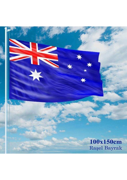 Avustralya Bayrağı Raşel Kumaş 100 x 150 cm