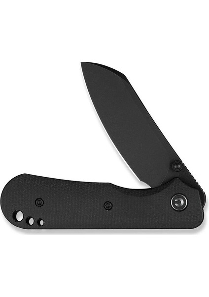 Crabby Thumb Stud Knife Micarta All Black Handle Çakı fırsatları