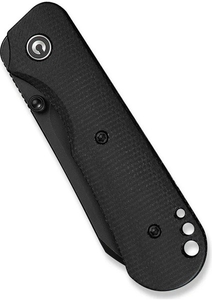 Crabby Thumb Stud Knife Micarta All Black Handle Çakı indirimleri