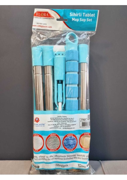 Pratik ve Etkili Temizlik Seti, Hafif ve Kullanışlı Mop ve Sap Kombini modelleri