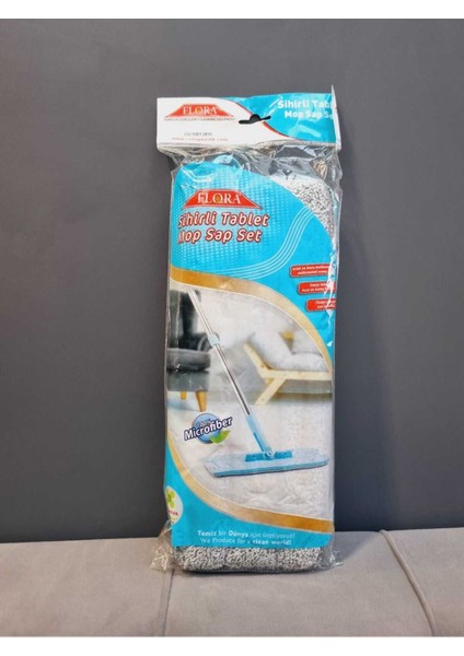 Pratik ve Etkili Temizlik Seti, Hafif ve Kullanışlı Mop ve Sap Kombini