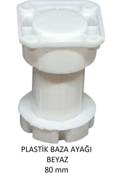 Plastik Baza Ayağı 8 cm Beyaz fırsatları