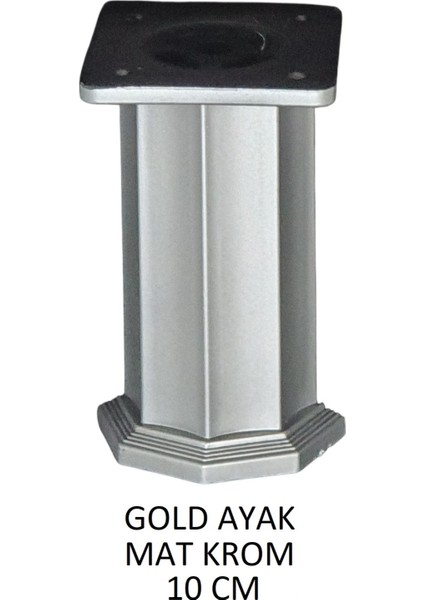 Gold Ayak 10 cm Vidalar Dahil Mat Krom fiyatları