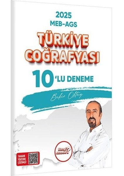 Meb-Ags Türkiye Coğrafyası 10'lu Deneme Sınavı