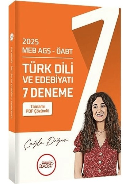 Meb-Ags Öabt Türk Dili ve Edebiyatı 7 Deneme