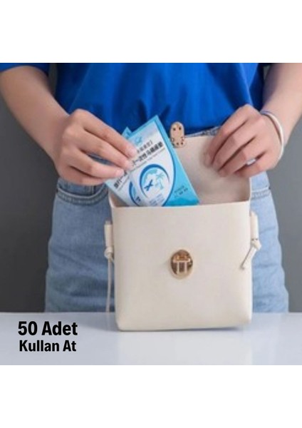 ® 50 Adet Kullan At Pratik Kullanımlı Hijyenik Klozet Kapağı Poşeti modelleri
