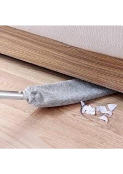 Uzun Saplı Portatif Çok Amaçlı Toz Temizlik Mopası ve Paspası fırsatları