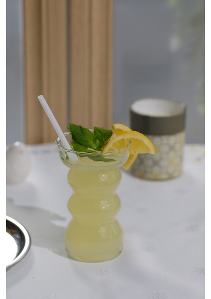 Zigzag Model Borosilikat Cam Bardak - Şık Sunum ve Kokteyller Için Özel Tasarım Bardak modelleri